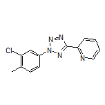 2-[2-(3-Chloro-4-methylphenyl)-2H-tetrazol-5-yl]pyridine