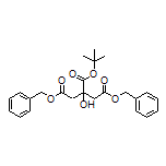 1,3-Dibenzyl 2-(tert-Butyl) 2-Hydroxypropane-1,2,3-tricarboxylate