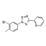 2-[2-(3-Bromo-4-methylphenyl)-2H-tetrazol-5-yl]pyridine
