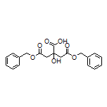 4-(Benzyloxy)-2-[2-(benzyloxy)-2-oxoethyl]-2-hydroxy-4-oxobutanoic Acid