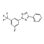 2-[2-[3-Fluoro-5-(trifluoromethyl)phenyl]-2H-tetrazol-5-yl]pyridine