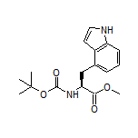 Methyl (S)-2-(Boc-amino)-3-(4-indolyl)propanoate