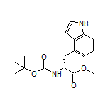 Methyl (R)-2-(Boc-amino)-3-(4-indolyl)propanoate