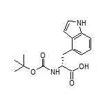 (R)-2-(Boc-amino)-3-(4-indolyl)propanoic Acid