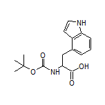 2-(Boc-amino)-3-(4-indolyl)propanoic Acid