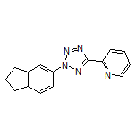 2-[2-(2,3-Dihydro-1H-inden-5-yl)-2H-tetrazol-5-yl]pyridine