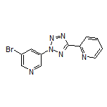 3-Bromo-5-[5-(pyridin-2-yl)-2H-tetrazol-2-yl]pyridine