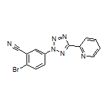2-Bromo-5-[5-(pyridin-2-yl)-2H-tetrazol-2-yl]benzonitrile
