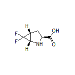 (1S,3S,5R)-6,6-Difluoro-2-azabicyclo[3.1.0]hexane-3-carboxylic Acid