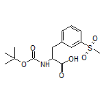 N-Boc-3-(methylsulfonyl)-DL-phenylalanine
