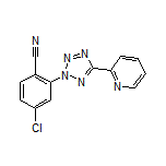 4-Chloro-2-[5-(pyridin-2-yl)-2H-tetrazol-2-yl]benzonitrile