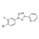2-[2-(4-Bromo-3-fluorophenyl)-2H-tetrazol-5-yl]pyridine