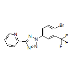 2-[2-[4-Bromo-3-(trifluoromethyl)phenyl]-2H-tetrazol-5-yl]pyridine