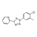 2-[2-(4-Chloro-3-methylphenyl)-2H-tetrazol-5-yl]pyridine