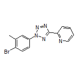 2-[2-(4-Bromo-3-methylphenyl)-2H-tetrazol-5-yl]pyridine