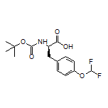 (R)-2-(Boc-amino)-3-[4-(difluoromethoxy)phenyl]propanoic Acid