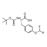 (S)-2-(Boc-amino)-3-[4-(difluoromethoxy)phenyl]propanoic Acid
