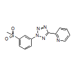 2-[2-[3-(Methylsulfonyl)phenyl]-2H-tetrazol-5-yl]pyridine