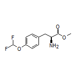 Methyl (S)-2-Amino-3-[4-(difluoromethoxy)phenyl]propanoate