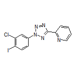 2-[2-(3-Chloro-4-iodophenyl)-2H-tetrazol-5-yl]pyridine