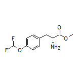 Methyl (R)-2-Amino-3-[4-(difluoromethoxy)phenyl]propanoate