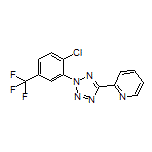 2-[2-[2-Chloro-5-(trifluoromethyl)phenyl]-2H-tetrazol-5-yl]pyridine