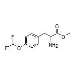 Methyl 2-Amino-3-[4-(difluoromethoxy)phenyl]propanoate