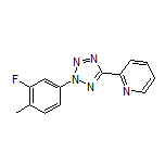 2-[2-(3-Fluoro-4-methylphenyl)-2H-tetrazol-5-yl]pyridine