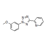 2-[2-(3-Methoxyphenyl)-2H-tetrazol-5-yl]pyridine