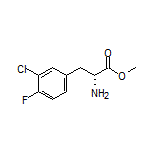 Methyl (R)-2-Amino-3-(3-chloro-4-fluorophenyl)propanoate