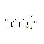 (S)-2-Amino-3-(3-chloro-4-fluorophenyl)propanoic Acid