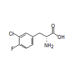 (R)-2-Amino-3-(3-chloro-4-fluorophenyl)propanoic Acid
