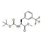 Methyl (S)-2-(Boc-amino)-3-[3-(trifluoromethyl)phenyl]propanoate