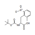 2-(Boc-amino)-3-(2-methyl-6-nitrophenyl)propanoic Acid