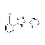 2-[5-(Pyridin-2-yl)-2H-tetrazol-2-yl]benzonitrile