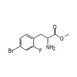 Methyl 2-Amino-3-(4-bromo-2-fluorophenyl)propanoate