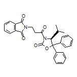 (S)-2-[3-(4-Isopropyl-2-oxo-5,5-diphenyloxazolidin-3-yl)-3-oxopropyl]isoindoline-1,3-dione