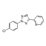 2-[2-(4-Chlorophenyl)-2H-tetrazol-5-yl]pyridine