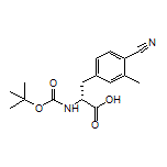 (R)-2-(Boc-amino)-3-(4-cyano-3-methylphenyl)propanoic Acid
