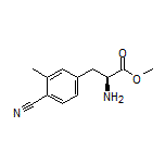 Methyl (S)-2-Amino-3-(4-cyano-3-methylphenyl)propanoate