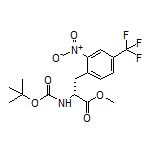 Methyl (R)-2-(Boc-amino)-3-[2-nitro-4-(trifluoromethyl)phenyl]propanoate