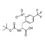 (R)-2-(Boc-amino)-3-[2-nitro-4-(trifluoromethyl)phenyl]propanoic Acid