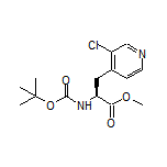 Methyl (S)-2-(Boc-amino)-3-(3-chloropyridin-4-yl)propanoate