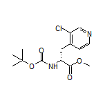 Methyl (R)-2-(Boc-amino)-3-(3-chloropyridin-4-yl)propanoate