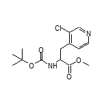 Methyl 2-(Boc-amino)-3-(3-chloropyridin-4-yl)propanoate