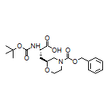 (S)-2-(Boc-amino)-3-[(S)-4-Cbz-morpholin-2-yl]propanoic Acid