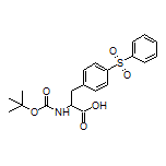 2-(Boc-amino)-3-[4-(phenylsulfonyl)phenyl]propanoic Acid