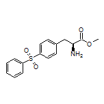 Methyl (S)-2-Amino-3-[4-(phenylsulfonyl)phenyl]propanoate