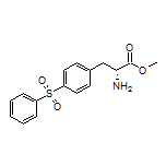 Methyl (R)-2-Amino-3-[4-(phenylsulfonyl)phenyl]propanoate