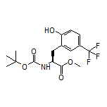 Methyl (S)-2-(Boc-amino)-3-[2-hydroxy-5-(trifluoromethyl)phenyl]propanoate